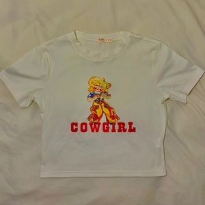 cowgirl crop top